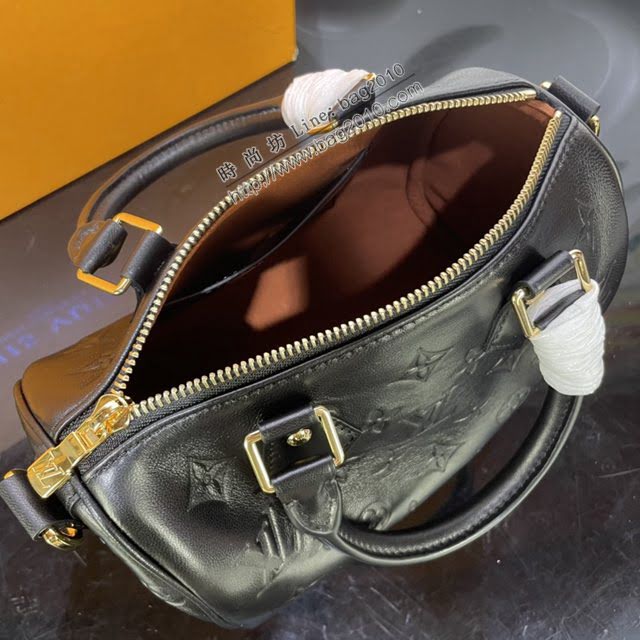LOUIS VUITTON專櫃新款包包 路易威登Speedy BANDOULIèRE 22手袋 LV帆布肩帶鏈條女包 M58631  ydh4141
